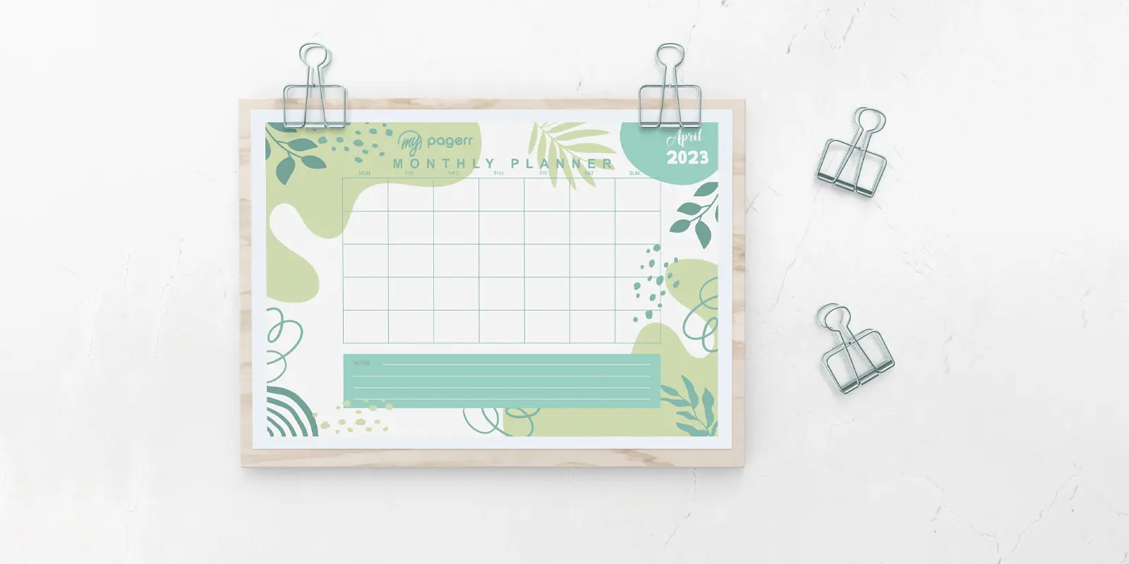 Calendar planners in  - Print with Pagerr
