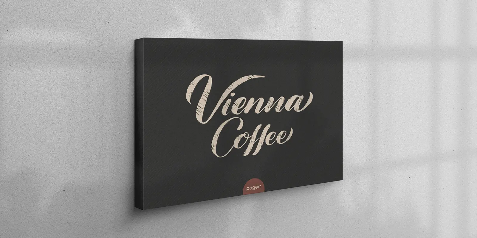 Canvas signs in - Print with Pagerr