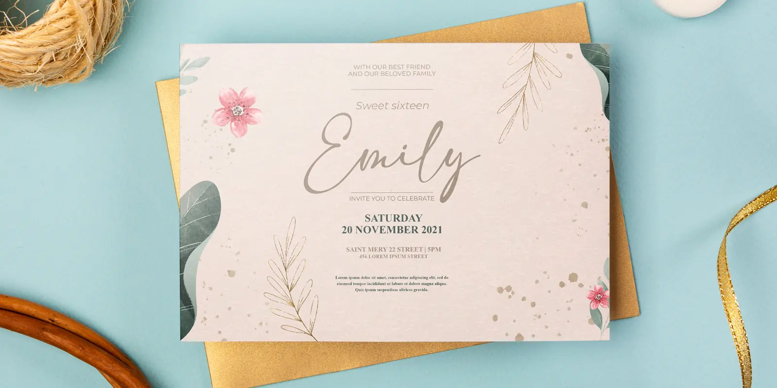 Invitations in - Print with Pagerr