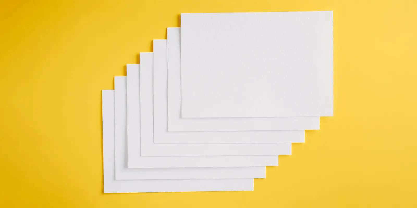 Paper stock in  - Print with Pagerr